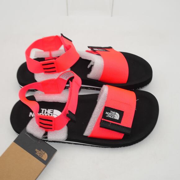 NEW The North Face Skeena Sandals Women's 7 Adjustable Coral Pink Black - Picture 9 of 9